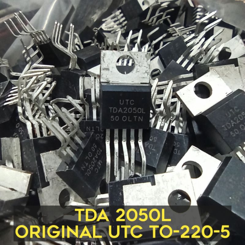 Original TDA2050 TDA2050L UTC2050 32W HI-FI Audio Power Amplifier UTC TO-220B-5