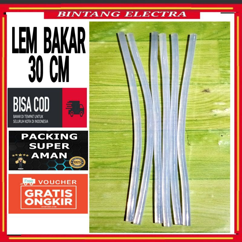 

LEM BAkAR refile kecil, 30cm dan 25cm untuk lem tembak