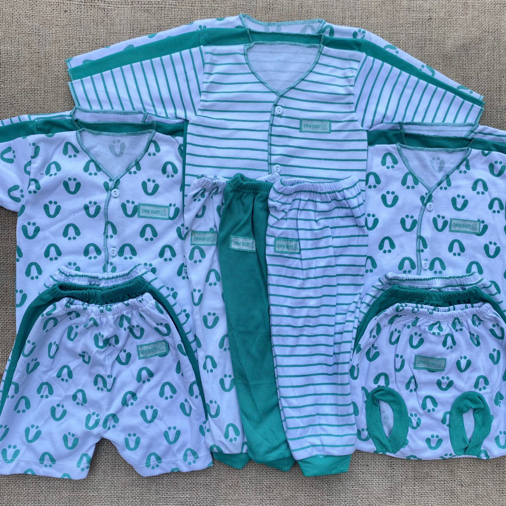 PROMO 7.7 18 PCS BAJU BAYI BARU LAGIR NEWBORN SERIES TOSCA