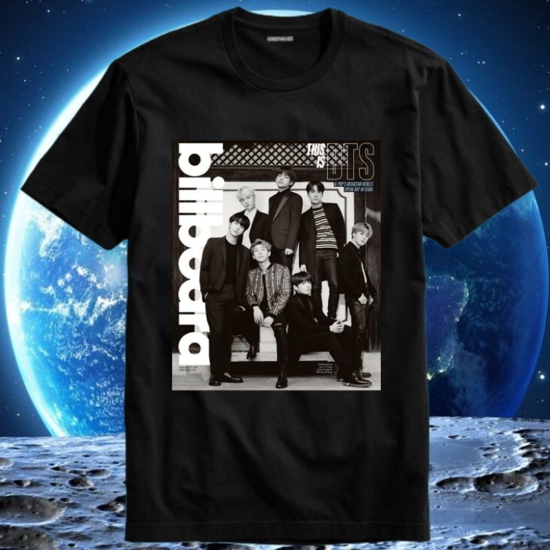 Baju Kaos Tshirt T Shirt Cewek Perempuan Boy Band BTS Bts bts Bang Tan Bangtan Boys Boy Love Yoursel