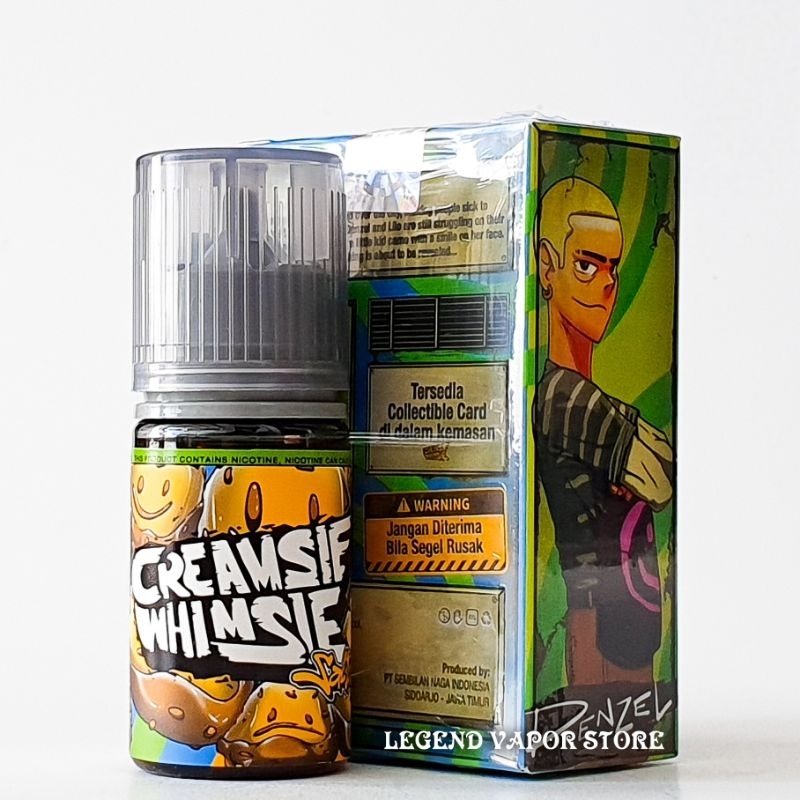 SALT NIC - LIQUID CREAMSIE WHIMSIE Banana 30ML 30MG AUTHENTIC