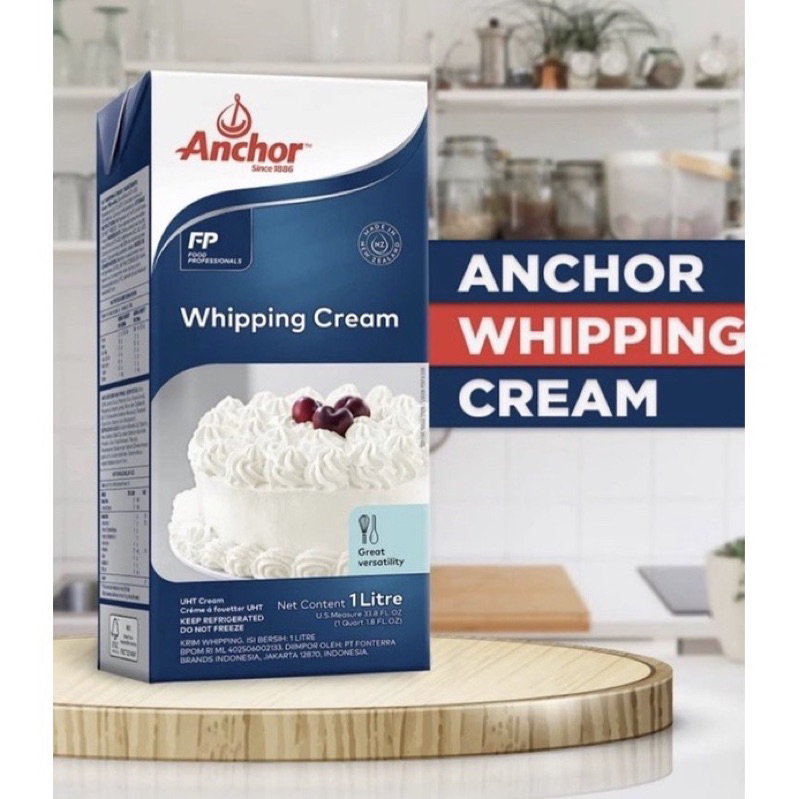 

Whippy cream anchor 1 liter / anchor whip cream