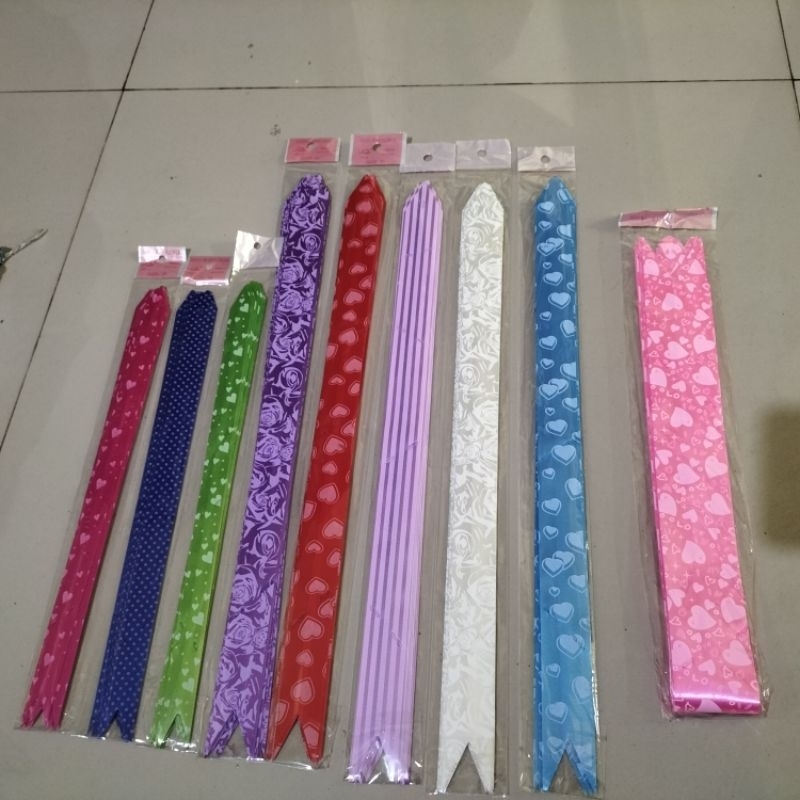 [10 PCS] Pita Serut /Pita Tarik/Pita Kado Praktis