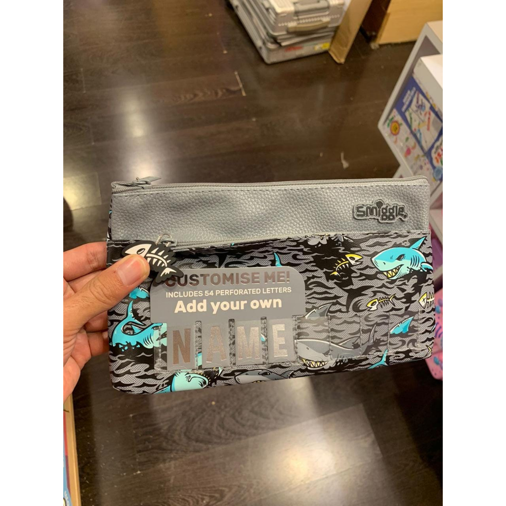 

SMIGGLE WILD SIDE PENSILCASE SOFTCASE ID SHARK - TEMPAT PENSIL SMIGGLE