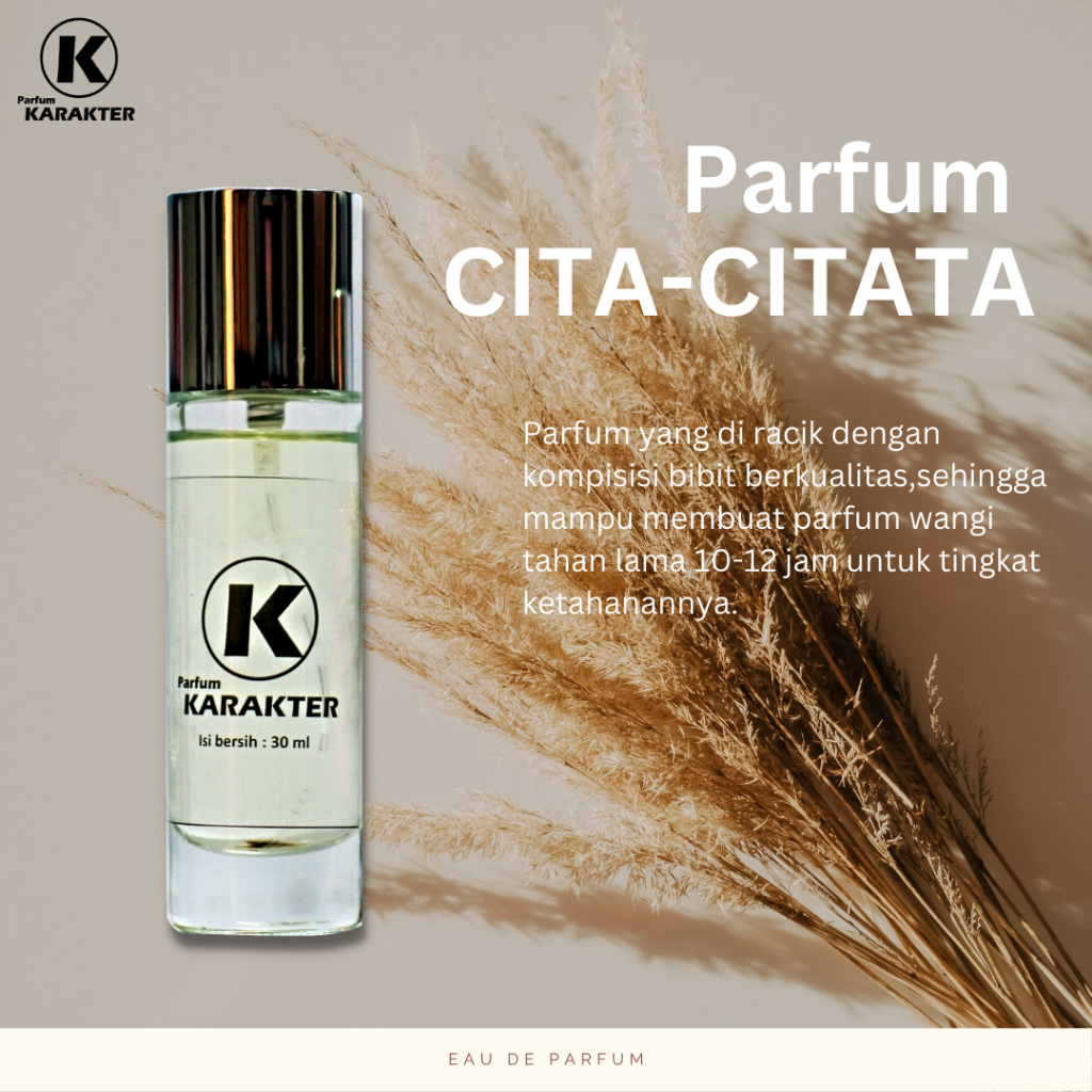 Parfum Cewek Cita-Citata | Bibit Parfum Import Wangi &amp; Tahan Lama | Kemasan 30ml