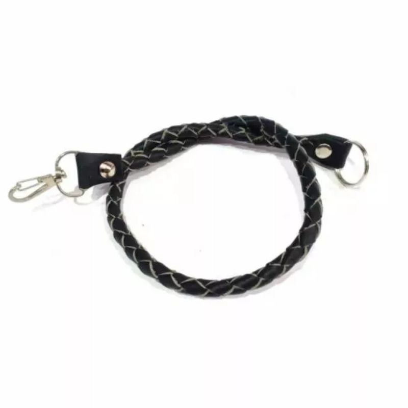 tali dompet asli kulit 100% tali dompet anyam kulit
