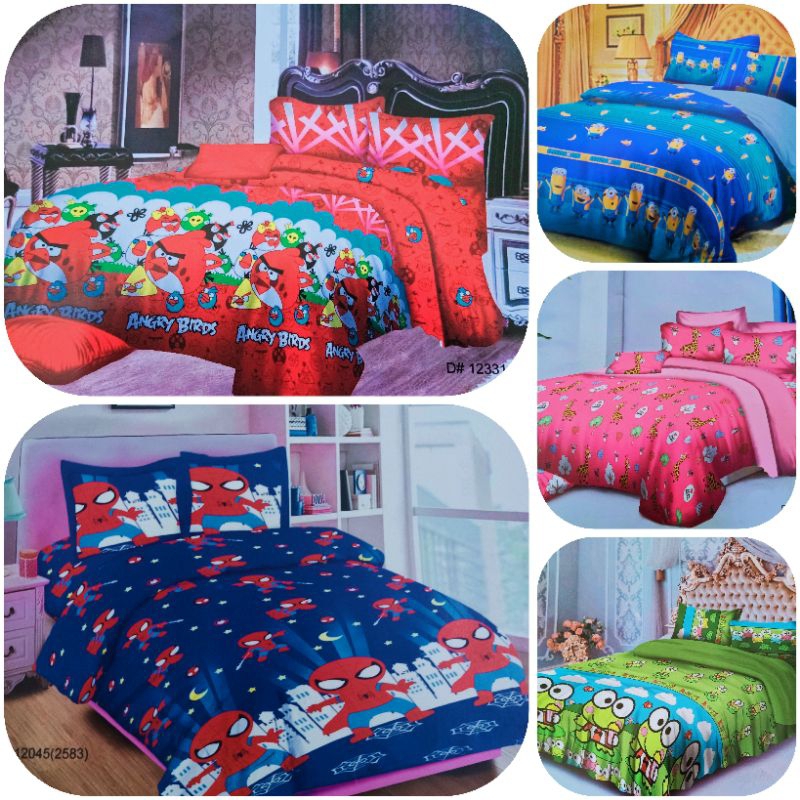 PROMO SEPREI HOMEMADE MOTIF KARAKTER/ANAK UK180X200 UK 160X200 UK 120X200 (SPREI SAJA)