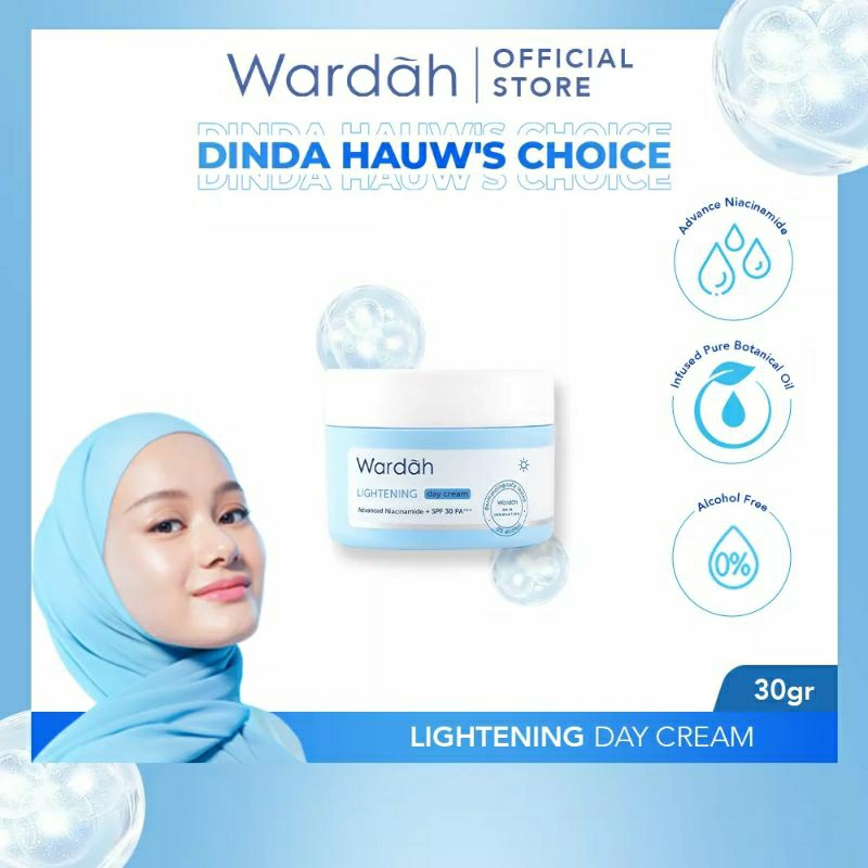 Wardah Lightening Day Cream - Krim Pagi