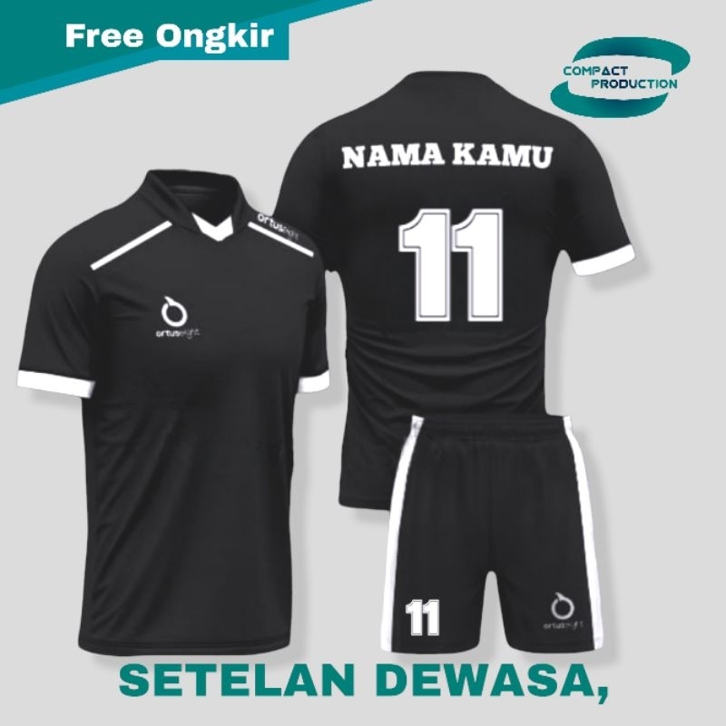 Jersey baju olahraga bisa pasang nana dan nomor nopung baju sepak bola satu setel baju olahraga cocok untuk cewek cowok baju sepak bola baju voli baju tenis baju badminton baju futsal