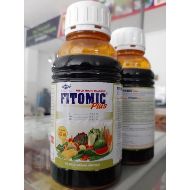 Pupuk Special Cair Fitomic Plus Cap Kapal Terbang 500Ml