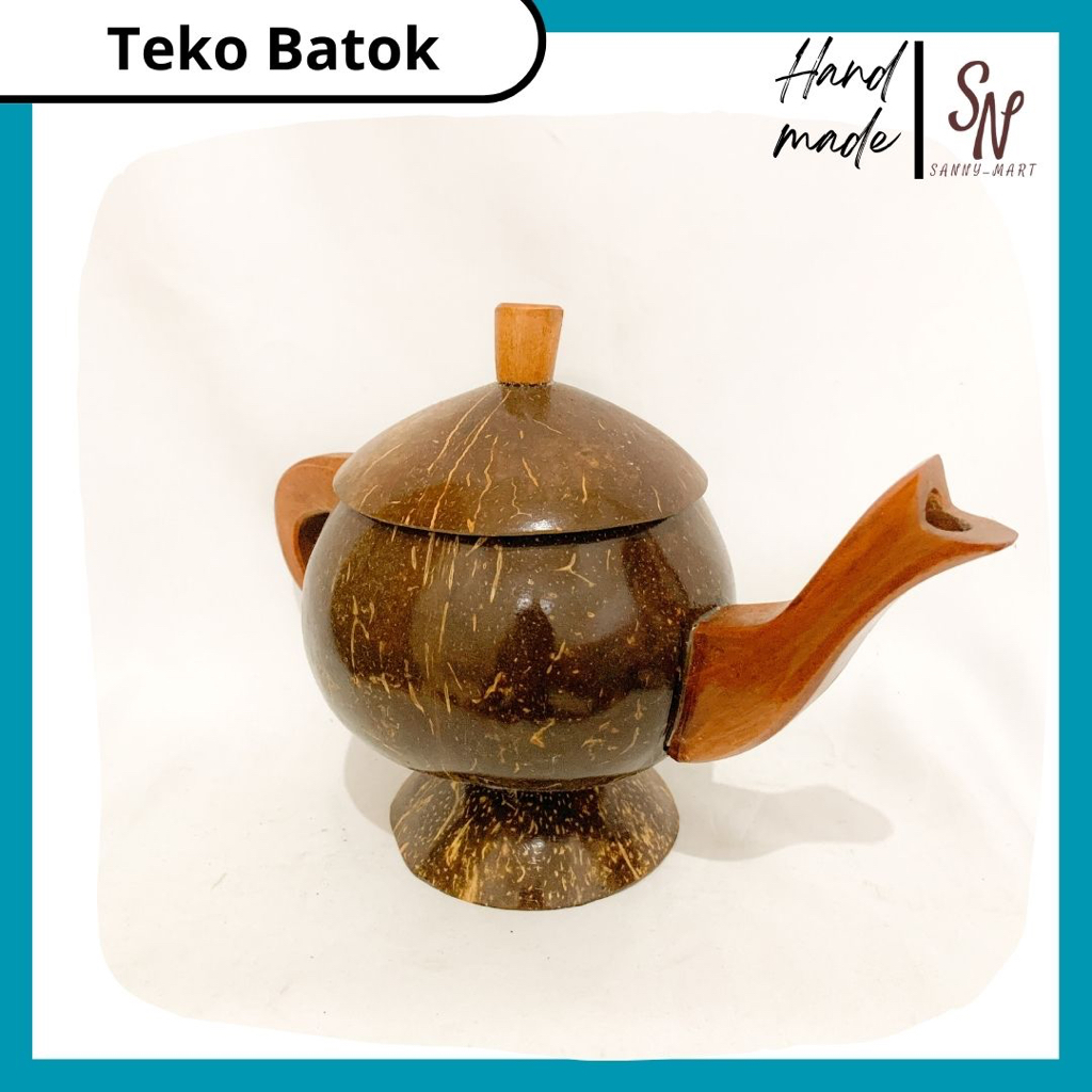 Teko Air Minum Batok / Teko Batok Kelapa