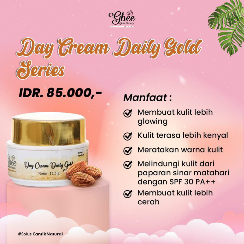 (Bisa COD)PAKET GOLD KINCLONG GBEE GLOWBEAUTY