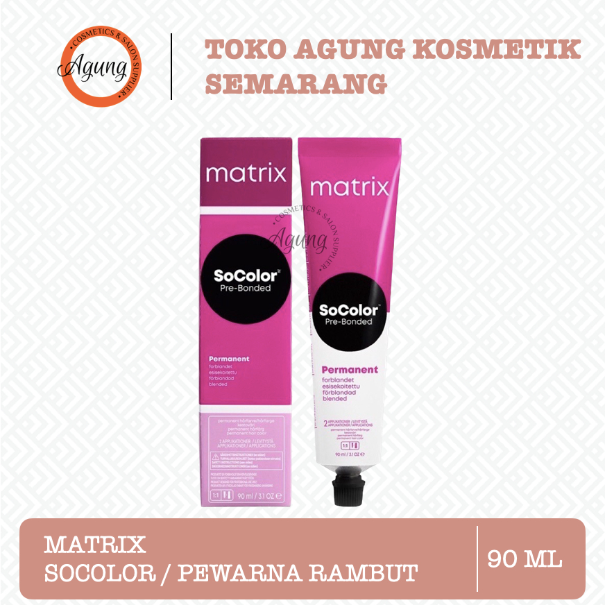 [AGUNGSMG] - Matrix Socolor (violet mocha, violet red, warm) CAT RAMBUT