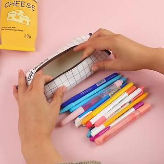 Kotak Pensil Anak Viral Motif Snack Fashion Unik / Tempat Pensil Fashion Jepang / Kotak Pensil Lucu / Kotak Pensil Anak Motif Snack