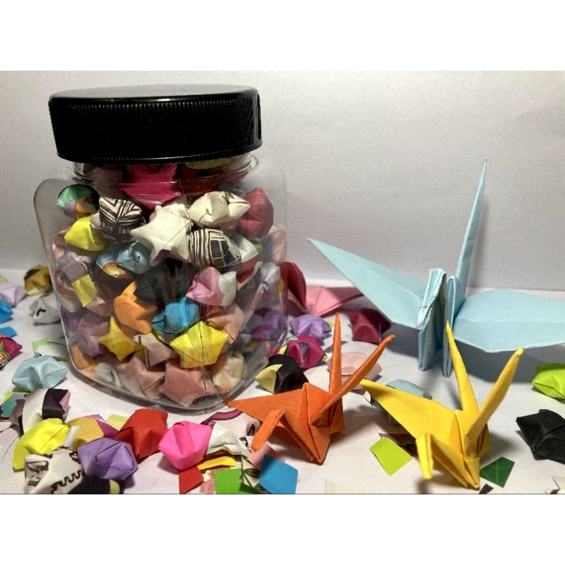 

Origami bintang(50Pcs/25pcs)/Origami lucky star/kertas bintang 25-50 Pcs