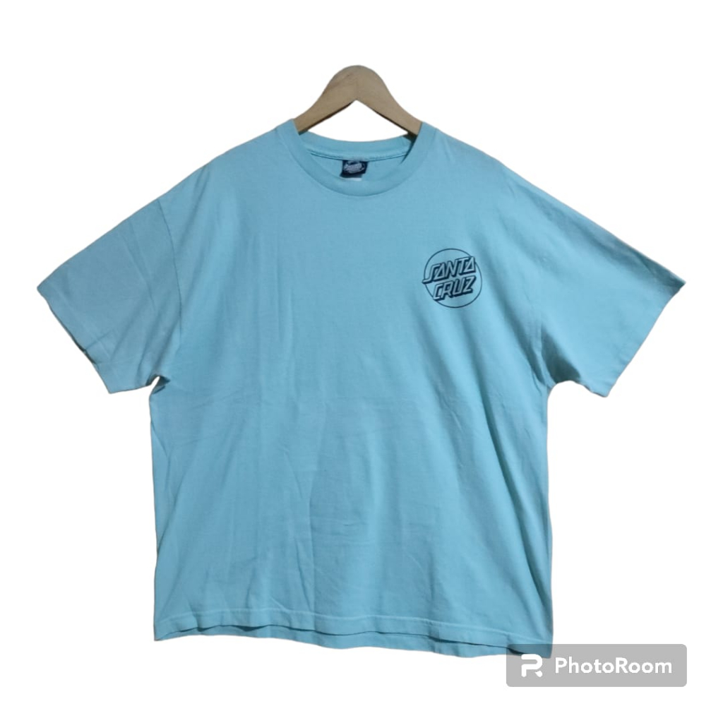 TSHIRT By SANTA CRUZ SECOND BLU112