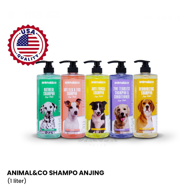 Animal n Co Shampoo Anjing dan Kucing 1000ml