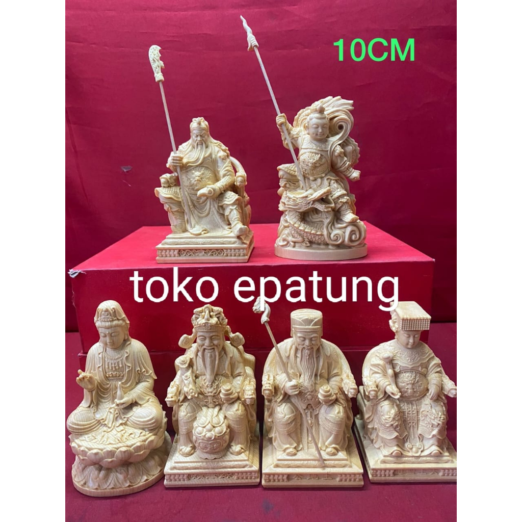 patung Dewa / Pajangan Rupang - kwan kong / kwan im / naca / cai sen / hok tek / maco / hian tian sh