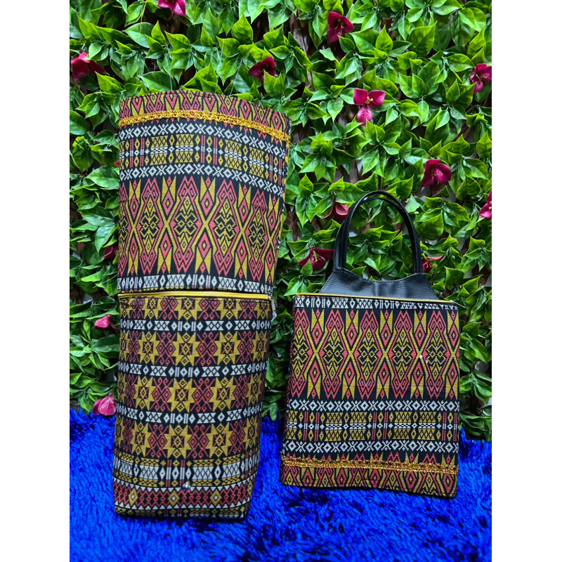 tandok motif Ulos  langsung dari pengrajin tandok tas tandok batak