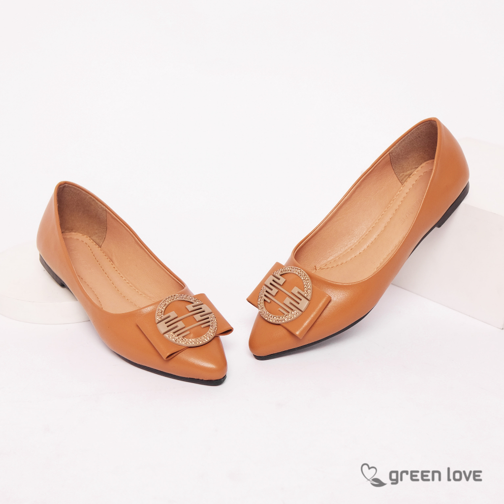 Green Love Sepatu Flatshoes Wanita CHERYL