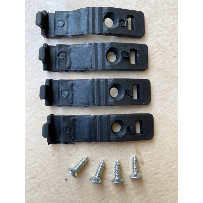 Dudukan / Tatakan Plat Nomor Mobil JDM Carbon Warna Merah Silver Biru