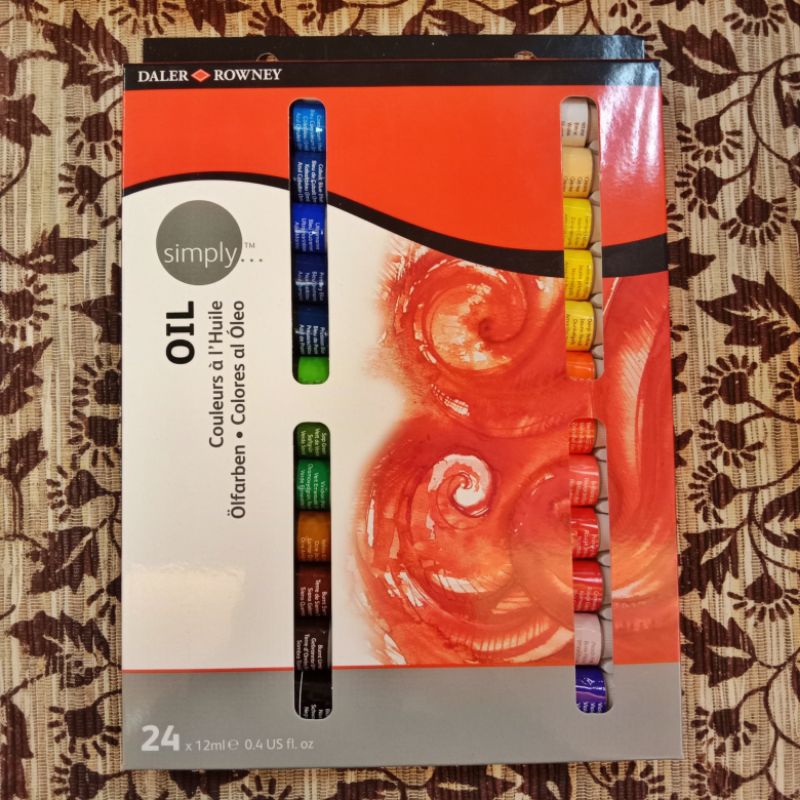 

DALER ROWNEY simply | cat minyak isi 24 warna