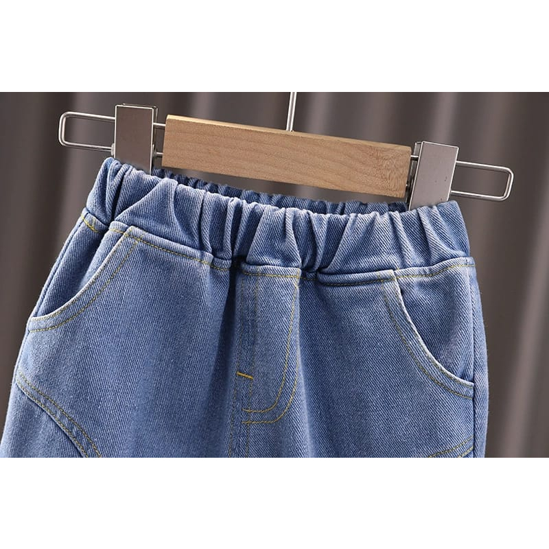 setelan baju anak lakilaki usia 6 bulan - 5 tahun warna biru putih keren premium import ala korea