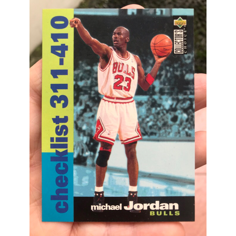 KARTU BASKET MICHAEL JORDAN UPPER DECK CHECKLIST 1995