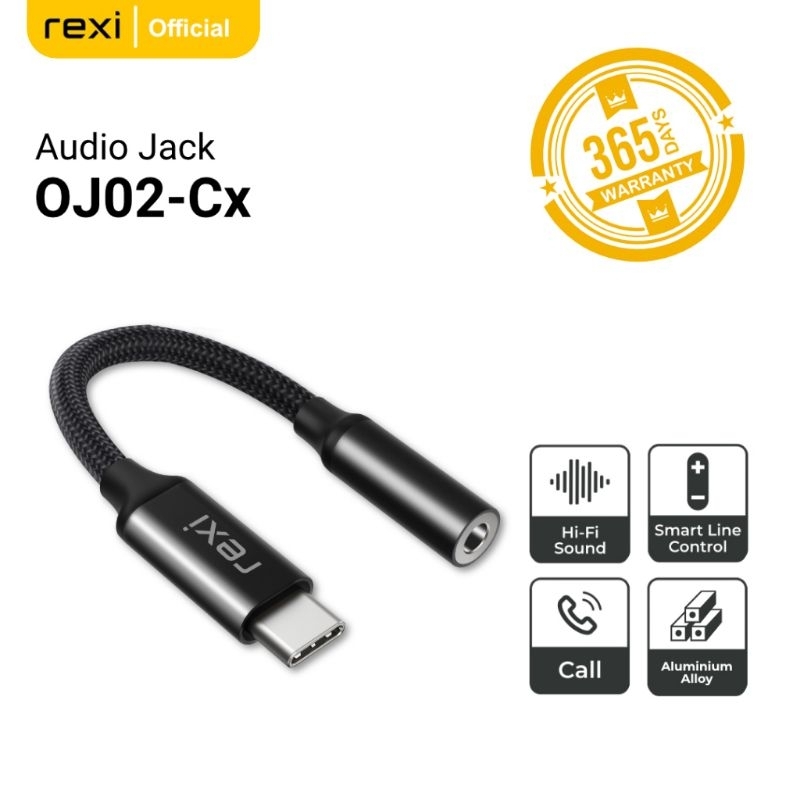 Rexi Type-C to Audio Jack 3.5 mm Adapter