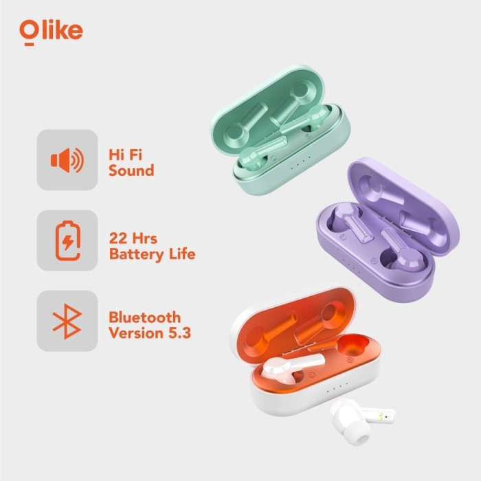 OLIKE TWS TRUE WIRELESS BLUETOOTH EARPHONE EARBUDS HEADSET T102