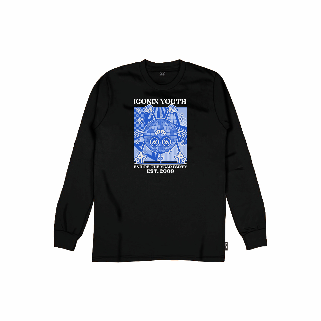 ICONIX Longsleeve | Kaos Lengan Panjang Distro | IX-LS.PARTY