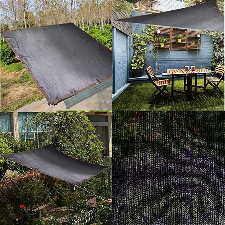 Paranet 90% Sunshade Net, Jaring Penahan Matahari Luar Ruangan, Terpal Jaring Naungan Angin Anti-uv, Penahan Sinar Matahari Untuk Berkebun Mobil, Tabir Surya,halaman, Kanopi Tenda Musim Panas