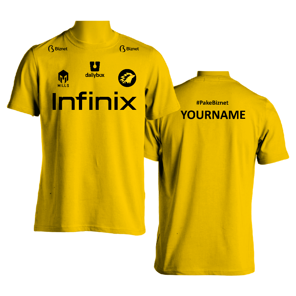 Tshirt Kaos Onic E-sport New 2023 Custom Nama Premium