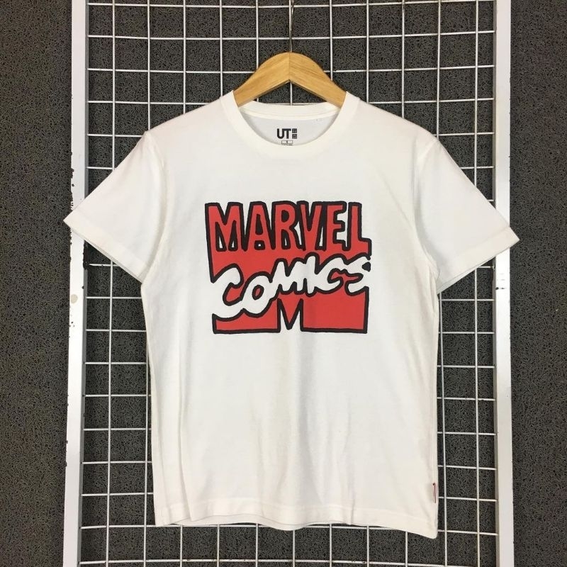 Kaos Second Original Uniqlo x Marvel . SDA 01822 Second Bekas Preloved