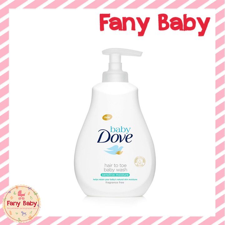 DOVE BABY HAIR TO TOE BABY WASH 400ML