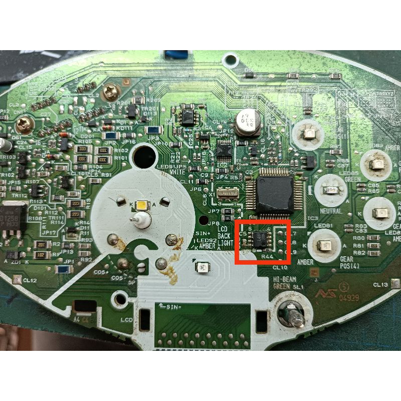 IC Eeprom / IC Memmory / IC Chip Speedometer Karisma Supra125 Shogun Satria / Kilometer Bisa request
