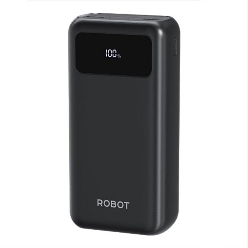 ROBOT RT32 Power Bank 30000mah 3 Output &amp; 2 Quick Charge Original - Garansi Resmi 1 Tahun