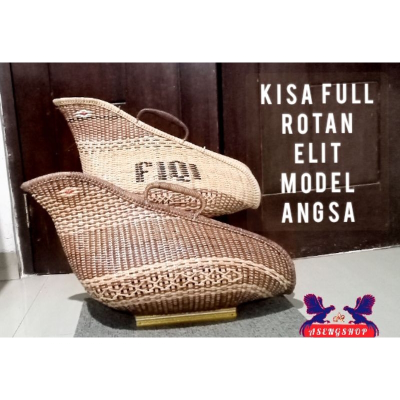 kisa / kiso Ayam Bangkok Full Rotan Elit Model Angsa
