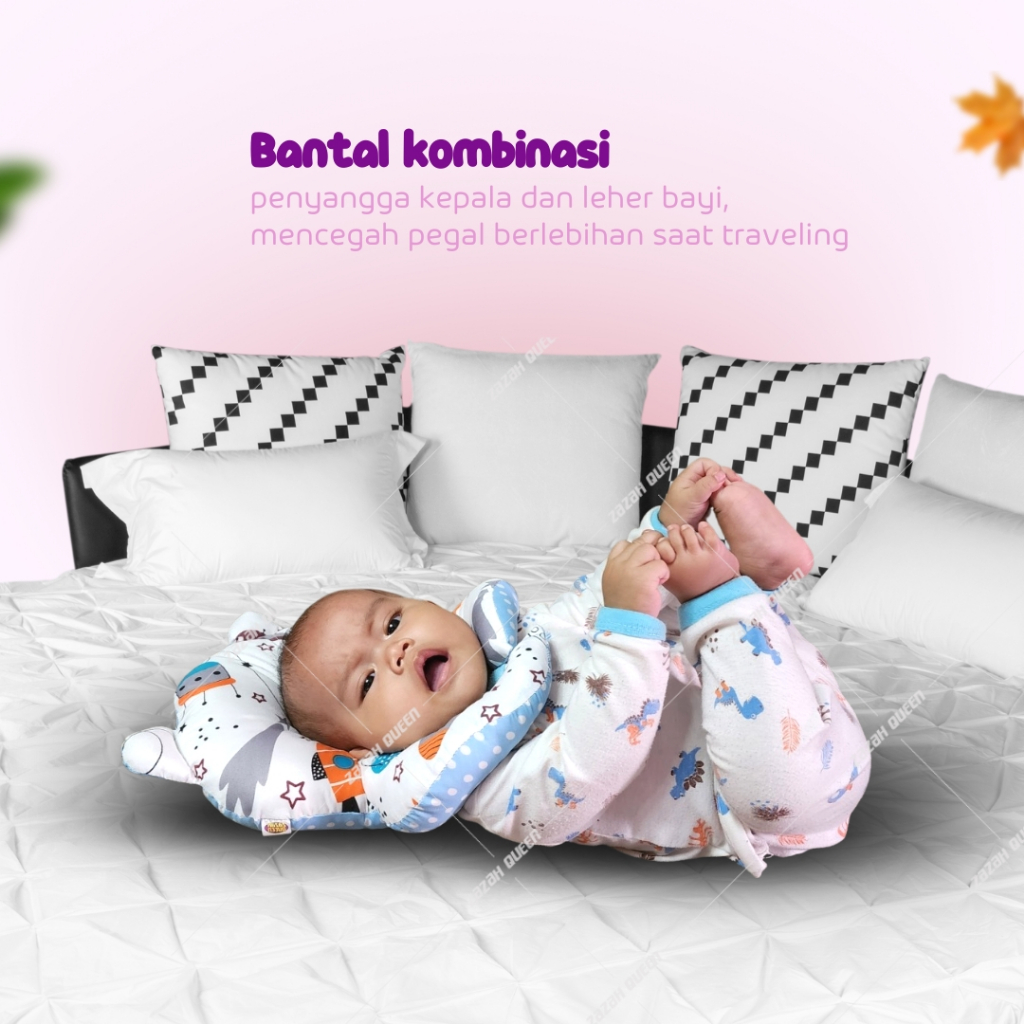 Bantal peang bayi Bantal Kombinasi Bantal Leher Bayi