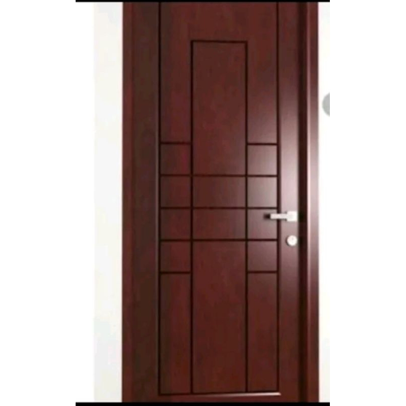 Daun pintu jati hutan ful3cm tua