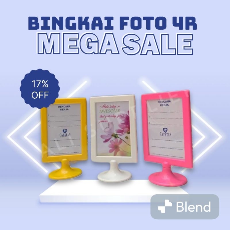 Bingkai foto 2 sisi / Frame bingkai pigura / Bingkai murah