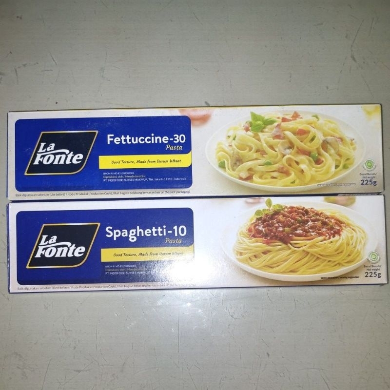 

LA FONTE PASTA FETTUCCINE / SPAGHETTI 225GR