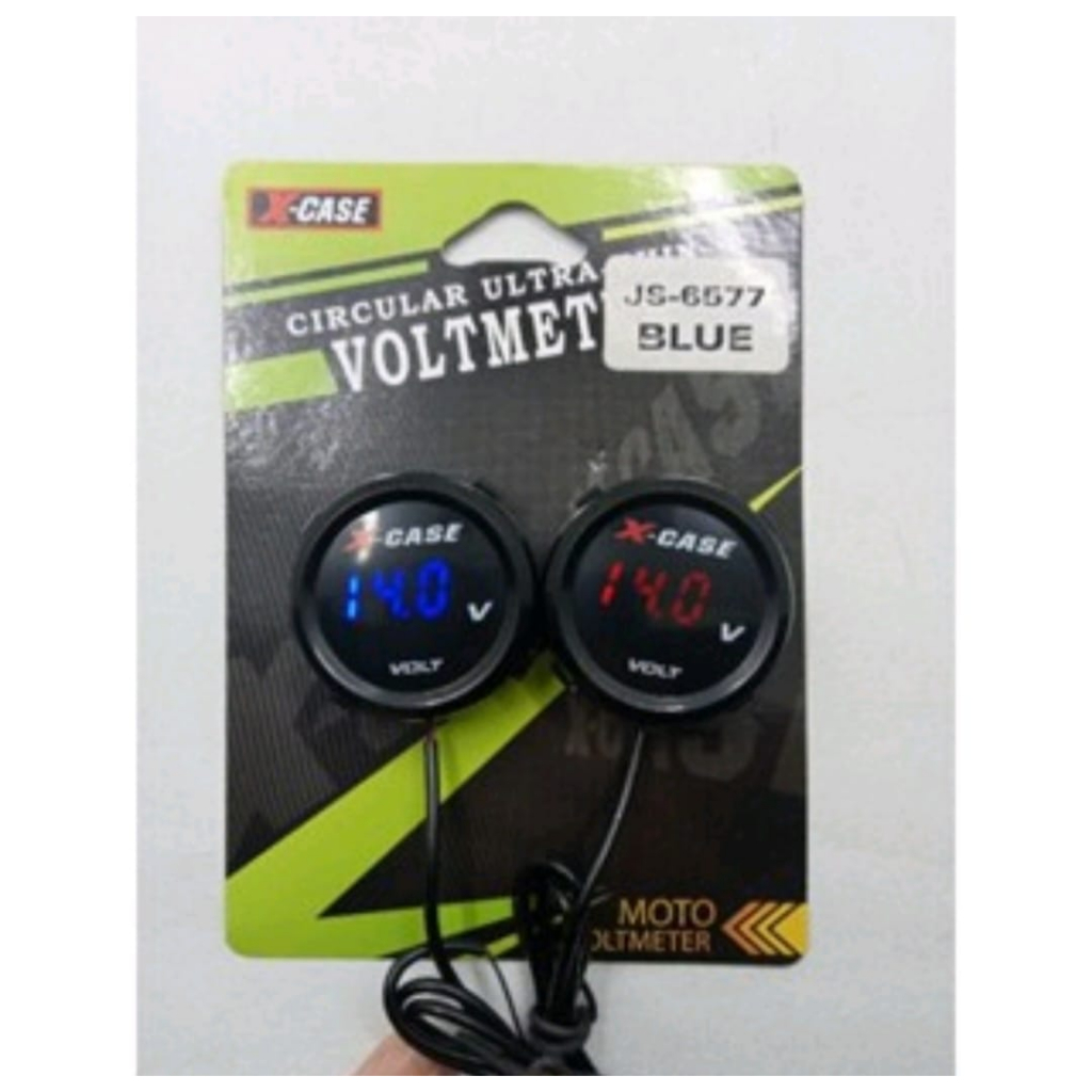 VOLT METER AKI MATER PROOF VOLT METER MOTOR DIGITAL