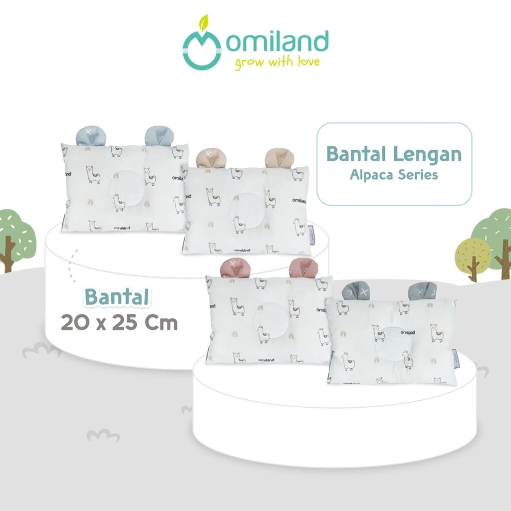 Omiland OB0420 - Bantal Lengan Dua Fungsi Alpaca