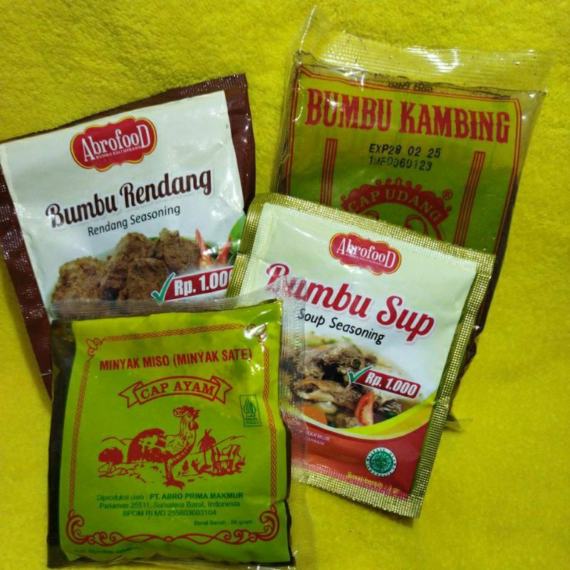 

Bundle 4 Bumbu Abrofood 13.333