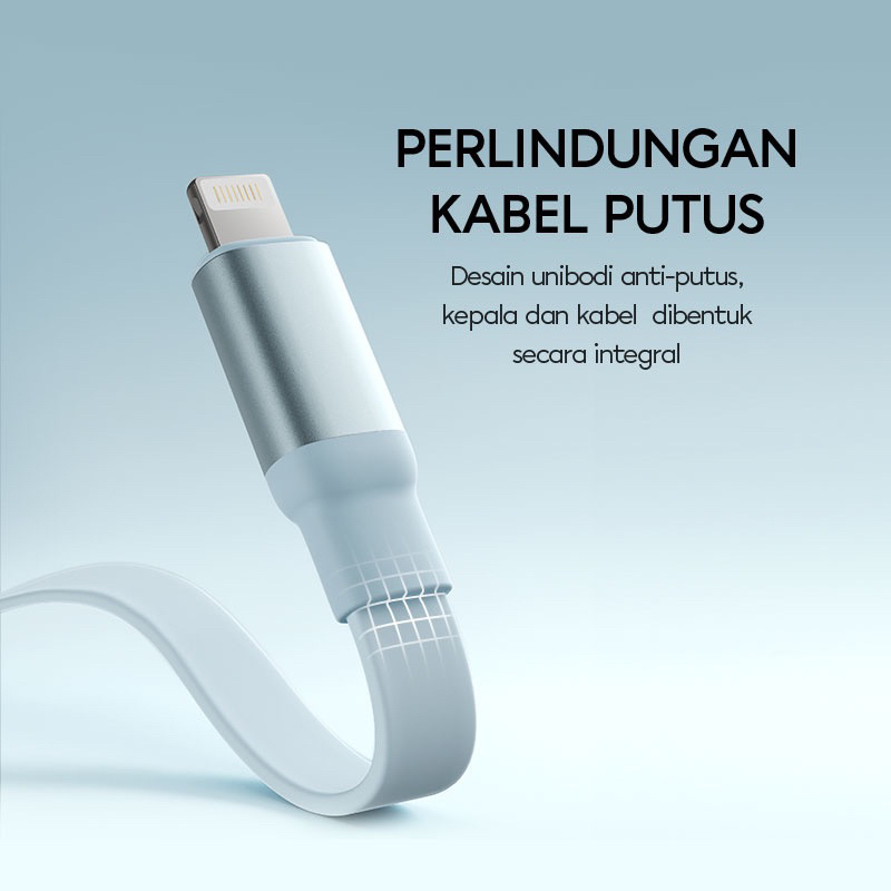 VIVAN VRS02 Kabel Data 3 in 1 Fast Charging 3.5A Micro USB Lightning Type C  - Garansi Resmi 1 Tahun