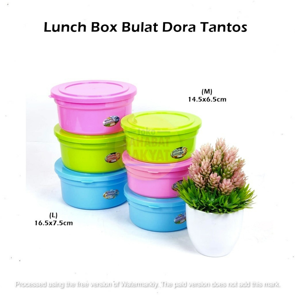 Lunch Box / Tempat Makan Tantos Spongebob &amp; Dora