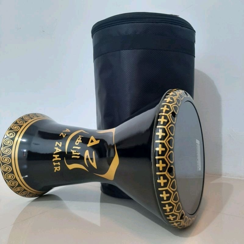 Darbuka 8 inchi motif azzahir gratis kunci L
