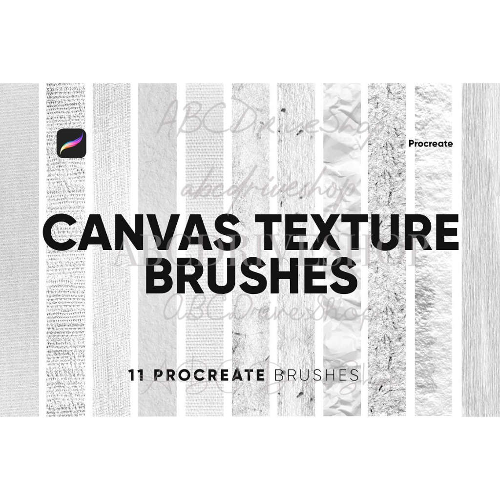 Procreate Brush - Marker, Liner, and Paper Texture Bundle Set