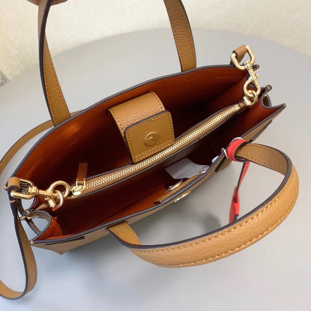 73625  TB Walker series commuting bag, tote bag, handbag, shoulder bag, crossbody bag, top layer cowhide